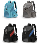 Outdoor Pet Travel Double Backpack Foldable