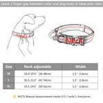 Tactical Dog Collar Military Adjustable Nylon