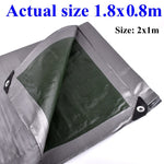 0.32mm PE Tarpaulin Rainproof Cloth Outdoor Garden Plant Shed Boat Car Truck Canopys Waterproof Shading Sail Pet Dog House Cover