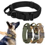 Tactical Dog Collar Military Adjustable Nylon