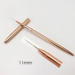 1Pc Nail Art Liners Striping Brushes Long Thin Fine Line Drawing Detail Painting Blending Acrylic Nails Supply