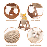 Cat Toy Interactive Cat Scratcher Board Kit