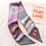 Long Silk Scarf Bag Tie Lady Neck Scarves