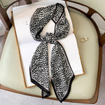 Long Silk Scarf Bag Tie Lady Neck Scarves