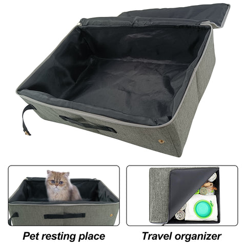 Folding Pet Litter Toilet Tray Waterproof