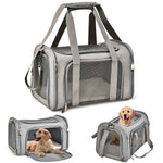 Dog Carrier Bag Soft Side Backpack