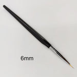 1Pc Nail Art Liners Striping Brushes Long Thin Fine Line Drawing Detail Painting Blending Acrylic Nails Supply